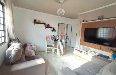 Apartamento à venda em mogi das cruzes-sp: 2 quartos, 1 sala, 1 banheiro, 1 vaga de garagem, 48m² no conjunto residencial do bosque.