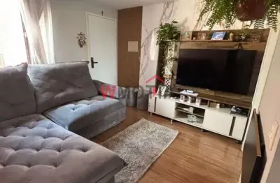 Apartamento à venda em Mogi das Cruzes-SP, bairro Alto Ipiranga: 2 quartos, 1 sala, 1 vaga, 48,00 m² de área.