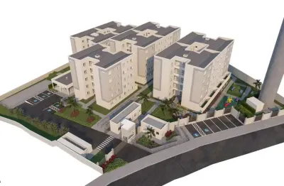 Apartamento para venda em salvador, jardim das margaridas, 2 dormitórios, 1 banheiro