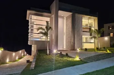 Casa em condomínio para venda em camaçari, alphaville (abrantes), 6 dormitórios, 6 suítes, 8 banheiros, 5 vagas