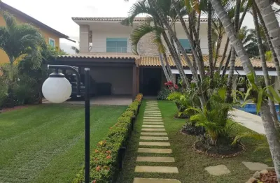 Casa em condomínio para venda em camaçari, busca vida (abrantes), 6 dormitórios, 6 suítes, 8 banheiros, 4 vagas