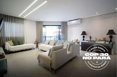 Apartamento 3 suítes + gabinete – reduto, belém – disponível para cop30