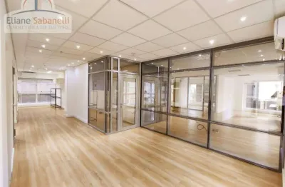 Sala comercial com 6 salas para alugar na Rua Tabapuã, Itaim Bibi, São Paulo