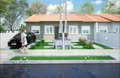 Casa com 2 quartos à venda na Rua Waltoir José da Silva, Parque dos Anjos, Gravataí