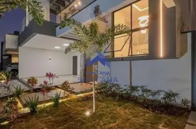 Sobrado de 260m² com 4 suítes no residencial ouroville em taubaté/sp