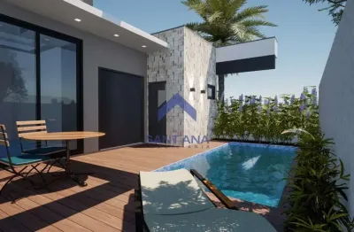 Casa em construção 200m² com 3 suítes no residencial green park em taubaté /sp