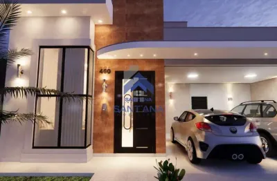 Casa em construção de 175m² com 3 dormitórios sendo 1 suíte no residencial ouroville no quiririm em taubaté/sp