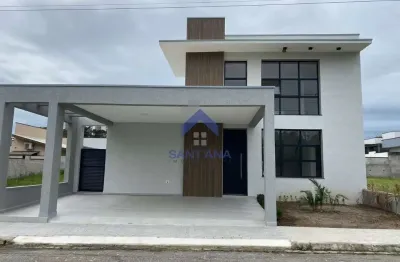 Sobrado de 220m² com 3 dormitórios sendo 1 suíte no condomínio parque das araucárias em tremembé/sp