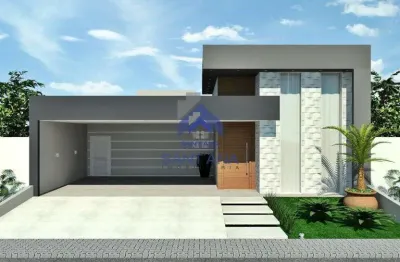 Casa em construção de 180m² com 3 dormitórios sendo 1 suíte no condomínio quinta das palmeiras residencial no chácaras cataguá em taubaté/sp