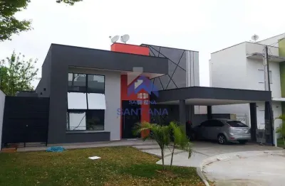 Casa de 253m² com 3 dormitórios sendo 1 suíte no condomínio taubaté alphaville no parque são luís em taubaté/sp