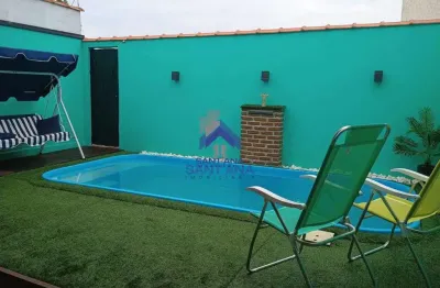 Sobrado com 211 m² com 4 dormitórios no residencial santo andré em caçapava-sp