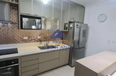 Apartamento de 76m² com 2 dormitórios sendo 1 suíte  no áquila residence na vila jaboticabeiras em taubaté/sp