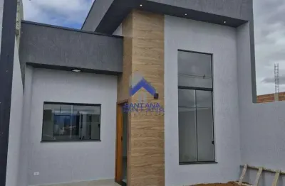 Casa de 75m² com 2 dormitórios sendo 1 suíte no residencial quintas do santa cruz - areão em taubaté/sp