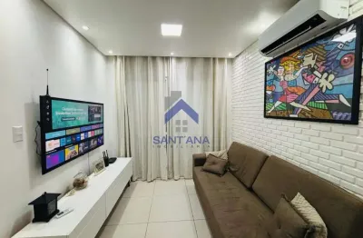 Apartamento de 74m² com 2 dormitórios sendo 1 súite no edifício florença em taubaté/sp