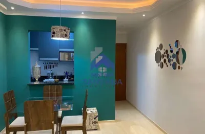 Apartamento de 58m² com 2 dormitórios sendo 1 suíte no jardim bela vista  condomínio vistas do vale  em taubaté/sp