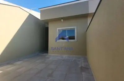 Casa nova de 69m² com 2 dormitórios sendo 1 suíte no residencial estoril em taubaté/sp