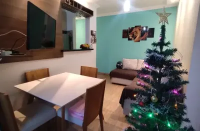 Apartamento com varanda de 46m² com 2 dormitórios no condomínio spazio treville no bairro da esplanada independência em taubaté/sp