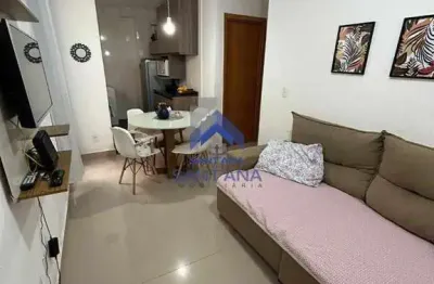 Apartamento de 48m² com 2 dormitórios no parque terni no jardim oásis em taubaté/sp