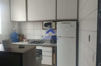 Apartamento de 44m² com 2 dormitórios no parque trivellato no bairro da gurilândia em taubaté/sp