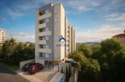 Apartamentos em construção com entrada facilitada com plantas de 54,10m² e 62,2m² com 2 dormitórios com ou sem suíte no bairro vila são josé em taubaté/sp