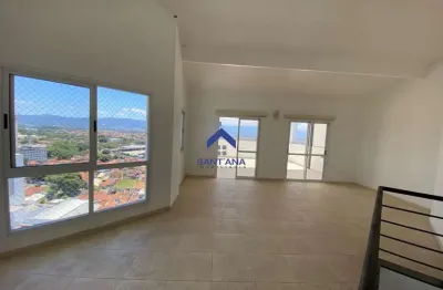 Apartamento duplex de 173,00m² de área útil com 3 dormitórios sendo 1 suíte, espaço gourmet e linda vista no condomínio village towers no bairro barranco em taubaté/sp