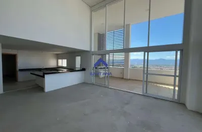 Apartamento cobertura de 360m² com 4 suítes sendo uma master no supreme residencial no bosque flamboyant em taubaté/sp