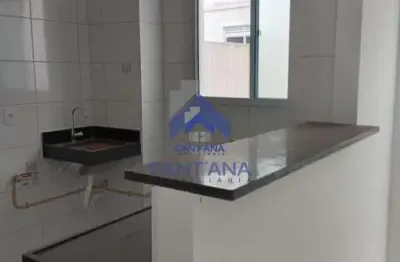 Apartamento de 51m² com 2 dormitórios no residencial  parque tenório  na estiva em taubaté/sp