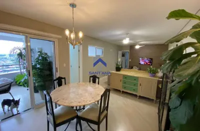 Apartemento de 108m² com 3 dormitórios sendo 1 suítes no edifício placere no bairro vila costa em taubaté/sp