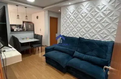 Apartamento de 42m² com 2 dormitórios no condomínio residencial parque trentino no parque senhor do bonfim em taubaté/sp