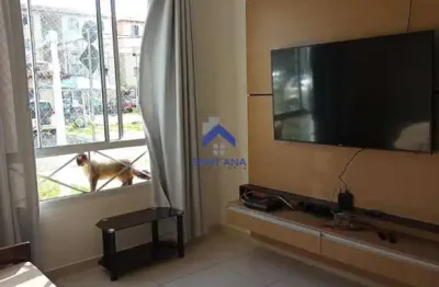 Apartamento de 53m² com quintal com 2 dormitórios no condomínio rossi jacarandas no bairro jardim jaraguá em taubaté/sp