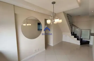Cobertura duplex  de 123m²  com 3 dormitórios sendo 1 suíte no  spazio  tintoretto  no  bairro do barranco em taubaté/sp
