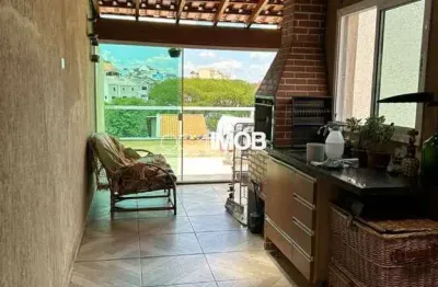 Buriti - cobertura à venda, 80 m² por r$ 398.000,00 - vila linda - santo andré/sp