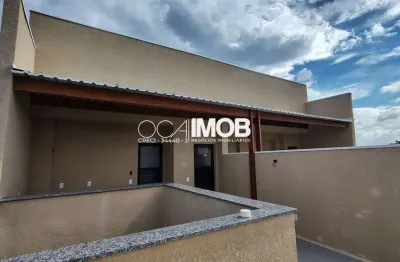 Batuira - cobertura com 2 dormitórios à venda, 96 m² por r$ 435.000 - vila helena - santo andré/sp