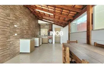 Libero - cobertura com 3 dormitórios à venda, 133 m² por r$ 560.000 - vila camilópolis - santo andré/sp