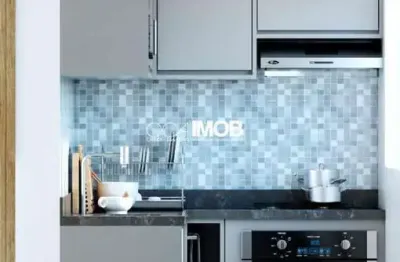 Av pedro americo 1564 - apartamento com 2 dormitórios à venda, 43 m² por r$ 245.000 - vila homero thon - santo andré/sp