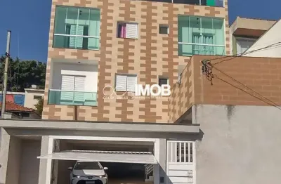 Urucânia - apartamento com 2 dormitórios à venda, 53 m² por r$ 340.000 - vila linda - santo andré/sp