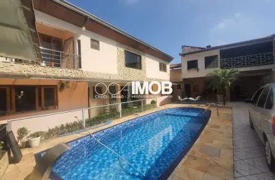 Sobrado com 5 dormitórios à venda, 500 m² por r$ 2.000.000,00 - jordanópolis - são bernardo do campo/sp