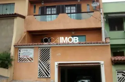 Sobrado com 3 dormitórios à venda, 122 m² por r$ 625.000,00 - jardim las vegas - santo andré/sp