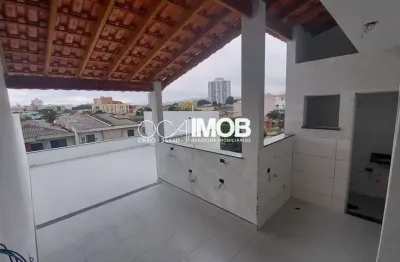 11 agosto - cobertura à venda, 41 m² por r$ 390.000,00 - vila américa - santo andré/sp