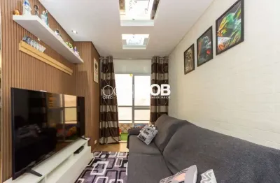 Residencial joao luso - cobertura com 2 dormitórios à venda, 106 m² por r$ 399.000 - vila tibiriçá - santo andré/sp