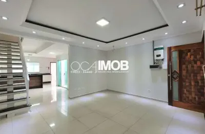 Sobrado com 3 dormitórios à venda, 160 m² por r$ 750.000 - parque são vicente - mauá/sp