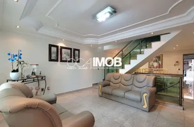 Sobrado com 3 dormitórios à venda, 154 m² por r$ 730.000 - parque das nações - santo andré/sp