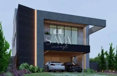 Casa à venda com 340 m² no alphaville lagoa dos ingleses por r$3.870.000,00