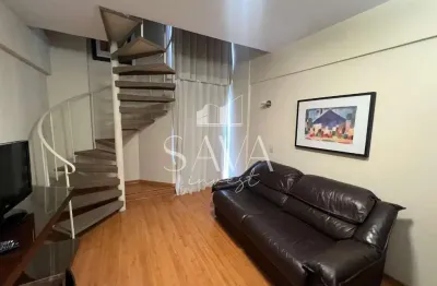 Flat com 1 dormitório para alugar, 42 m² por r$5.670,00/mês - funcionários - belo horizonte/mg
