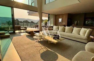Casa com 4 dormitórios à venda, 507 m² por r$ 5.300.000,00 - alphaville - lagoa dos ingleses - nova lima/mg