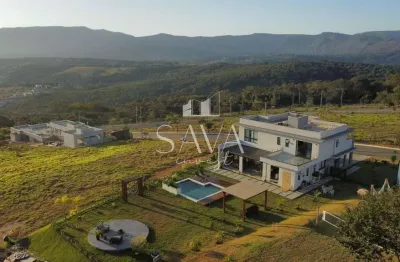 Casa com 4 dormitórios à venda, 300 m² por r$ 2.990.000,00 - casa branca - brumadinho/mg
