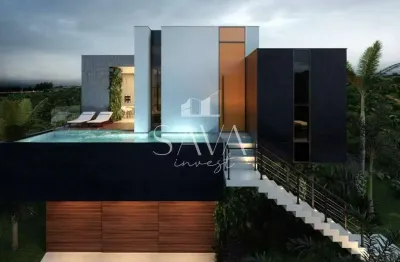Casa à venda com 450 m² no alphaville - lagoa dos ingleses por r$4.200.000,00