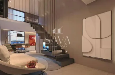 Apartamento duplex à venda com 69,32 m² no sion por r$1.260.237,60