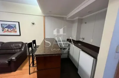 Flat com 1 dormitório para alugar, 42 m² por R$5.670,00/mês - Funcionários - Belo Horizonte/MG