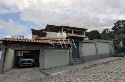 Casa com 6 quartos à venda na Alameda das Arapongas, Condomínio Vale do Ouro, Ribeirão das Neves